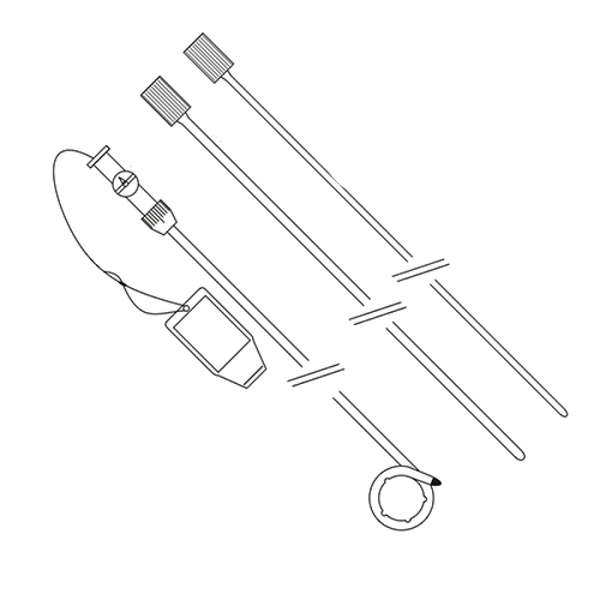 НАБОР ДЛЯ НЕФРОСТОМИИ PERCUFLEX LOCKING LOOP С КОНЧИКОМ ТИПА FADER image