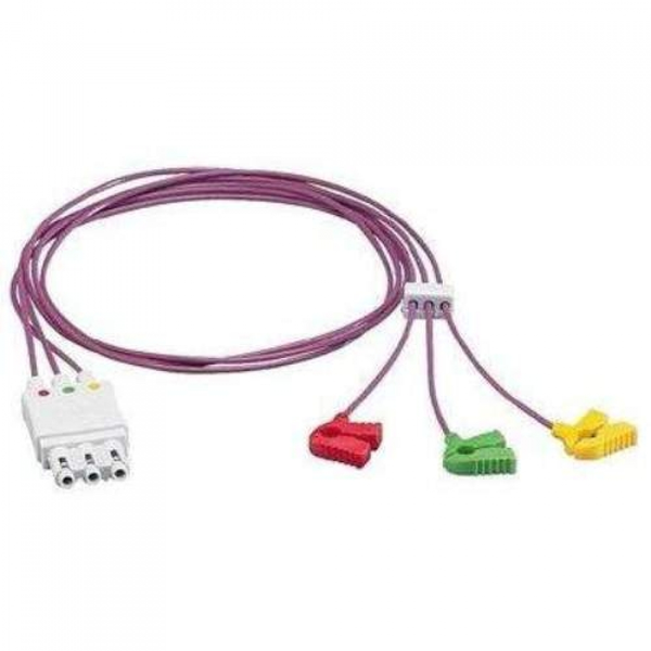 КАБЕЛЬ ЭКГ НА 3 ОТВЕДЕНИЯ С ЗАЖИМАМИ 989803144951 image