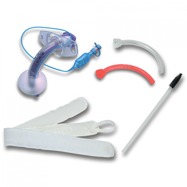 ТРУБКИ ТРАХЕОСТОМИЧЕСКИЕ BLUE LINE ULTRA С ФЕНЕСТРАЦИЕЙ И НАБОРОМ АКСЕССУАРОВ 100/812/XXX image