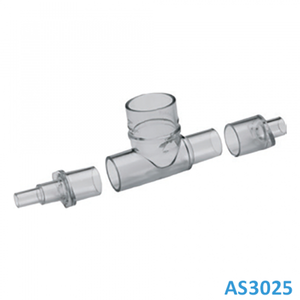 Т-ОБРАЗНЫЙ АДАПТЕР ПЕДИАТРИЧЕСКИЙ С НЕОНАТАЛЬНЫМИ ПЕРЕХОДНИКАМИ ДЛЯ AEROGEN SOLO image