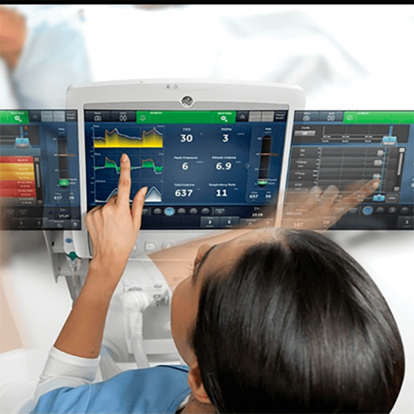 АППАРАТ ИСКУССТВЕННОЙ ВЕНТИЛЯЦИИ ЛЕГКИХ CARESCAPE R860 (КОМПЛЕКТАЦИЯ ADVANCED CO2) image