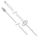 НАБОР НЕФРОСТОМИЧЕСКИЙ С КАТЕТЕРОМ МАЛЕКО RE-ENTRY image