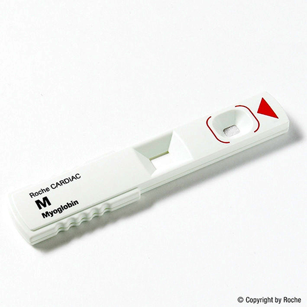 ТЕСТ-ПОЛОСКИ ДЛЯ КОЛИЧЕСТВЕННОГО ОПРЕДЕЛЕНИЯ МИОГЛОБИНА COBAS H 232 (ROCHE CARDIAC M MYOGLOBIN) image