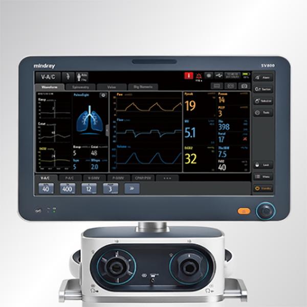 АППАРАТ ИВЛ SV800 (ИНТЕЛЛЕКТУАЛЬНЫЕ РЕШЕНИЯ ДЛЯ ОПТИМИЗАЦИИ РАБОТЫ) image