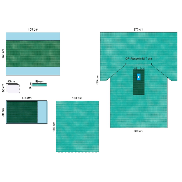 КОМПЛЕКТ ОПЕРАЦИОННОГО БЕЛЬЯ ДЛЯ ОПЕРАЦИИ НА КОНЕЧНОСТИ 3 image