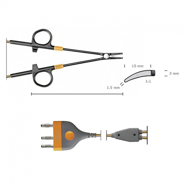 ЛИГИРУЮЩИЙ ИНСТРУМЕНТ ДЛЯ ОТКРЫТОЙ ХИРУРГИИ TISSUESEAL 16 СМ (АВТОКЛАВИРУЕМЫЙ) image