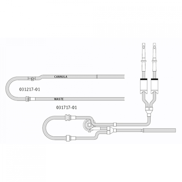 НАБОР ИРРИГАЦИОННЫХ И АСПИРАЦИОННЫХ ТРУБОК ДЛЯ ГИСТЕРОСКОПИИ KARL STORZ HYSTEROMAT и UROMAT E.A.S.I. image