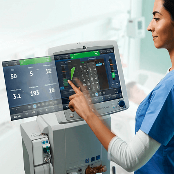 АППАРАТ ИСКУССТВЕННОЙ ВЕНТИЛЯЦИИ ЛЕГКИХ CARESCAPE R860 (КОМПЛЕКТАЦИЯ NEONATAL) image