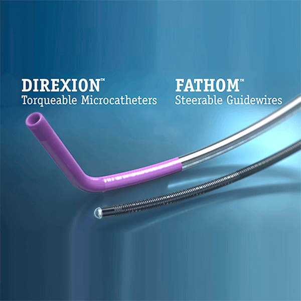 УПРАВЛЯЕМЫЙ МИКРОКАТЕТЕР DIREXION В КОМПЛЕКТЕ С ПРОВОДНИКАМИ image