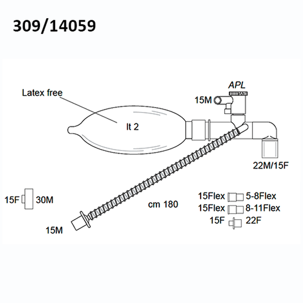ДЫХАТЕЛЬНЫЕ КОНТУРЫ МЕЙПЛСОНА С (ВЗРОСЛЫЕ) image