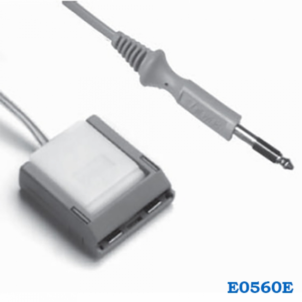 КАБЕЛЬ E0560E ДЛЯ ПЛАСТИН ПАЦИЕНТА МНОГОРАЗОВЫЙ ДЛЯ КОАГУЛЯТОРОВ ERBE image