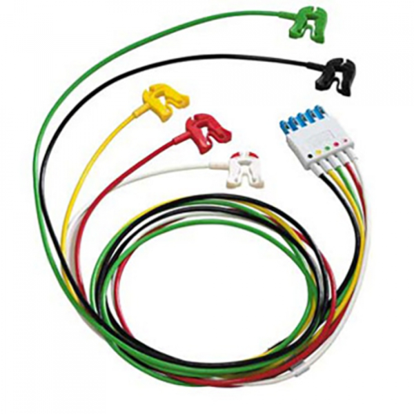 КАБЕЛЬ ЭКГ НА 5 ОТВЕДЕНИЙ С ЗАЖИМАМИ 989803125851 image