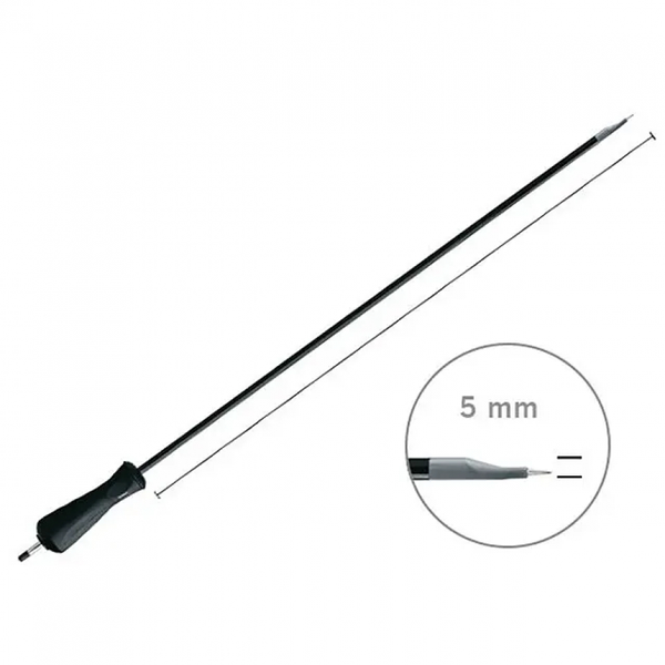 ЭЛЕКТРОД МОНОПОЛЯРНЫЙ ЛАПАРОСКОПИЧЕСКИЙ С КАНАЛОМ ДЛЯ АСПИРАЦИИ ИГЛА 36 СМ (АВТОКЛАВИРУЕМЫЙ) image