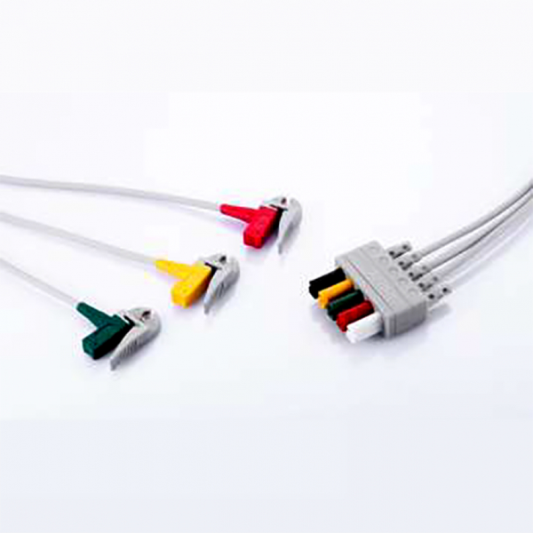 КАБЕЛЬ НА 3 ОТВЕДЕНИЯ ВЗРОСЛЫЙ/ПЕДИАТРИЧЕСКИЙ (ЗАЖИМ) image