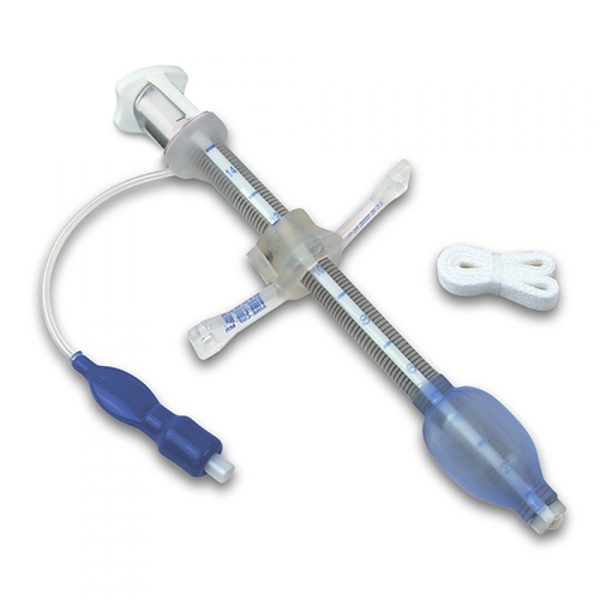 ТРАХЕОСТОМИЧЕСКАЯ АРМИРОВАННАЯ ТРУБКА BIVONA С МАНЖЕТОЙ AIR-CUF И РЕГУЛИРУЕМЫМ ФЛАНЦЕМ image