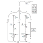 НАБОР ДЛЯ ИЗМЕРЕНИЯ ИНВАЗИВНОГО ДАВЛЕНИЯ ARGON GABARITH С ДОП. ЛИНИЕЙ image