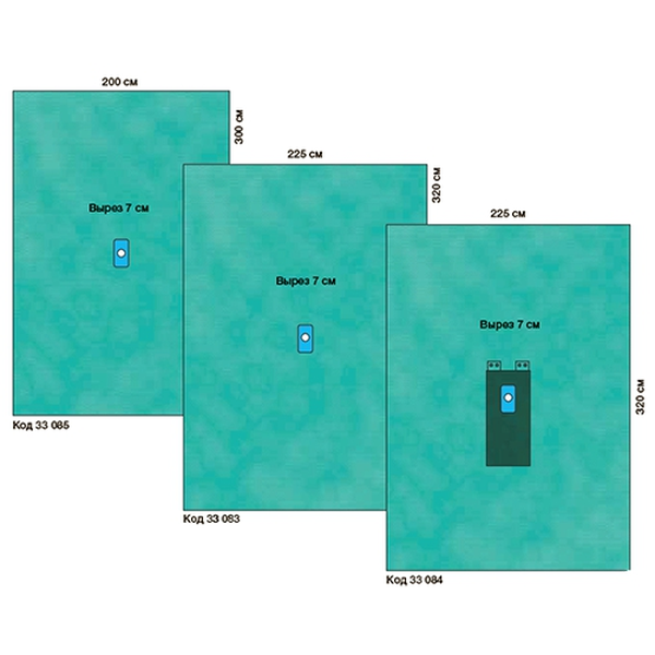 ПРОСТЫНИ ДЛЯ ОПЕРАЦИИ НА КОНЕЧНОСТЯХ image