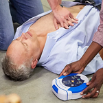 АВТОМАТИЧЕСКИЙ ДЕФИБРИЛЛЯТОР ДЛЯ ОБЩЕСТВЕННЫХ МЕСТ АНД HEARTSINE SAMARITAN PAD 350P image