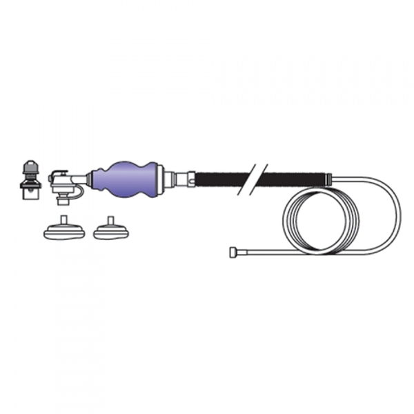 МЕШОК АМБУ ДЛЯ НОВОРОЖДЕННЫХ / НЕДОНОШЕННЫХ С МАСКОЙ И ГИБКОЙ ТРУБКОЙ image