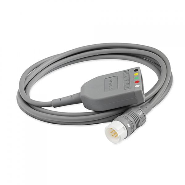 МАГИСТРАЛЬНЫЙ КАБЕЛЬ ЭКГ 3/5 ОТВЕДЕНИЙ ДЛЯ ДЕФИБРИЛЛЯТОРА PHILIPS EFFICIA DFM100 image
