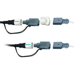 АДАПТЕР ДЛЯ ИСПОЛЬЗОВАНИЯ ОДНОРАЗОВЫХ ЭЛЕКТРОДОВ PHILIPS C ДЕФИБИРИЛЛЯТОРАМИ ФИРМЫ HEWLETT- PACKARD image