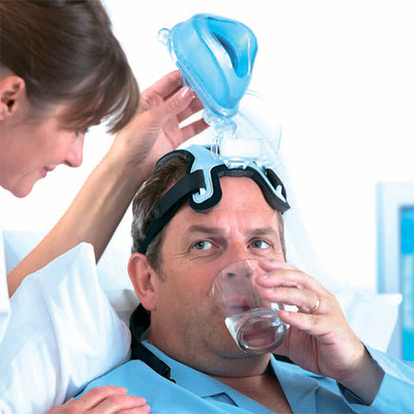 МАСКА ГЕЛЕВАЯ ДЛЯ НЕИНВАЗИВНОЙ ВЕНТИЛЯЦИИ ЛЕГКИХ AF811 image