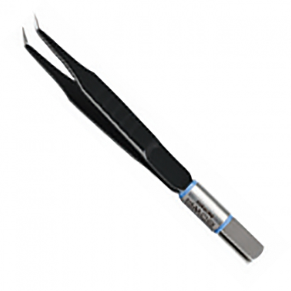 ПИНЦЕТ БИПОЛЯРНЫЙ ПРЯМОЙ С ИЗОГНУТЫМИ КОНЧИКАМИ 110 ММ ШИРИНА БРАНШЕЙ 0,5 ММ image