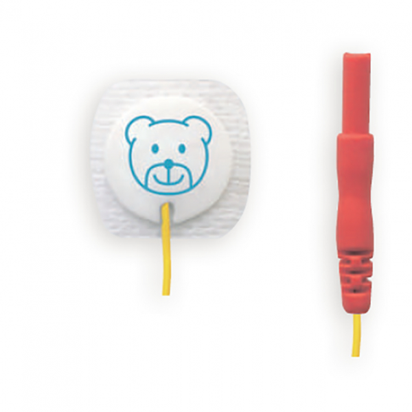 ЭКГ ЭЛЕКТРОД НЕОНАТАЛЬНЫЙ 22 ММ КОННЕКТОР 1.5 ММ WHITESENSOR 40554 image