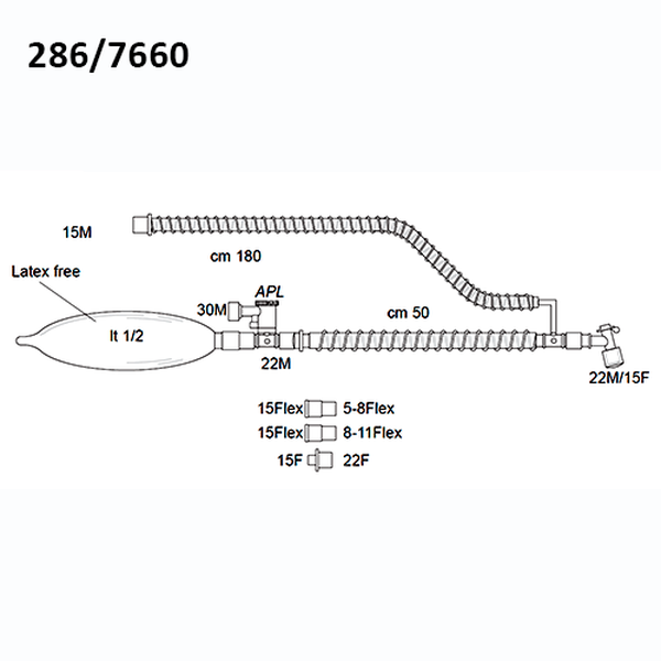 ДЫХАТЕЛЬНЫЕ КОНТУРЫ МЕЙПЛСОНА F (НЕОНАТАЛЬНЫЕ) image