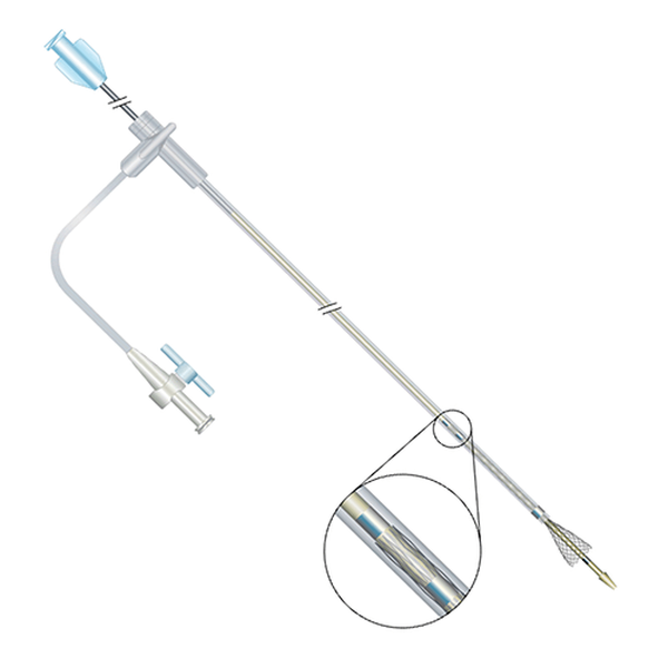 САМОРАСШИРЯЮЩИЙСЯ СТЕНТ WALLSTENT-UNI ДЛЯ ПОДВЗДОШНОЙ ВЕНЫ image