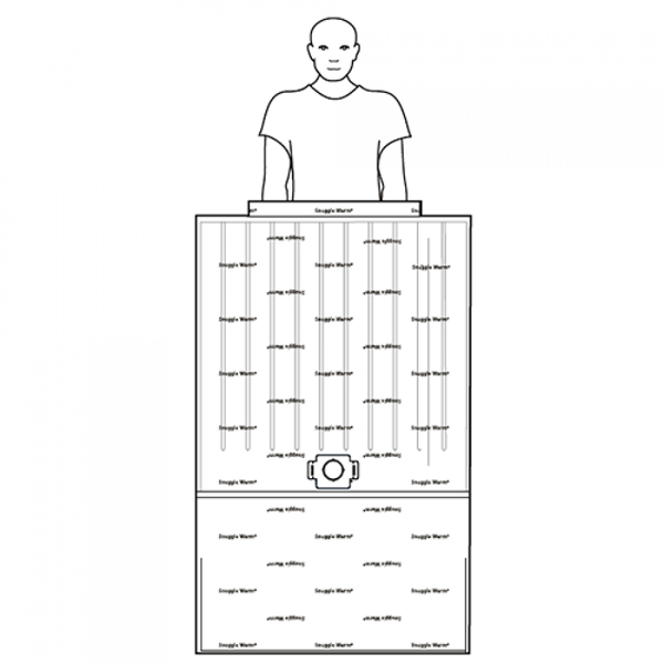 ОДЕЯЛО СОГРЕВАЮЩЕЕ ДЛЯ НИЖНЕЙ ПОЛОВИНЫ ТЕЛА image