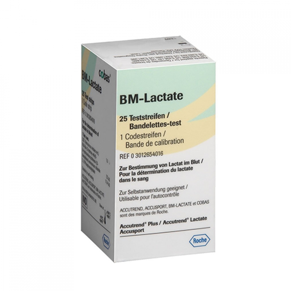 ТЕСТ-ПОЛОСКИ ДЛЯ ОПРЕДЕЛЕНИЯ УРОВНЯ ЛАКТАТА ACCUTREND PLUS (ACCUTREND BM-LACTATE) image