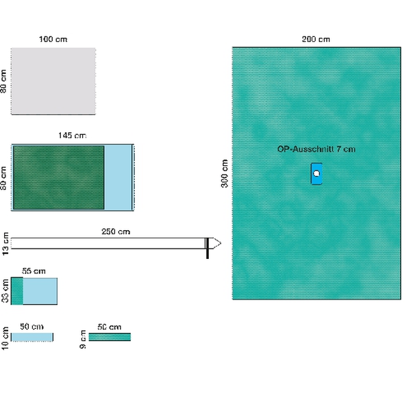 КОМПЛЕКТ ОПЕРАЦИОННОГО БЕЛЬЯ ДЛЯ АРТРОСКОПИИ 2 image