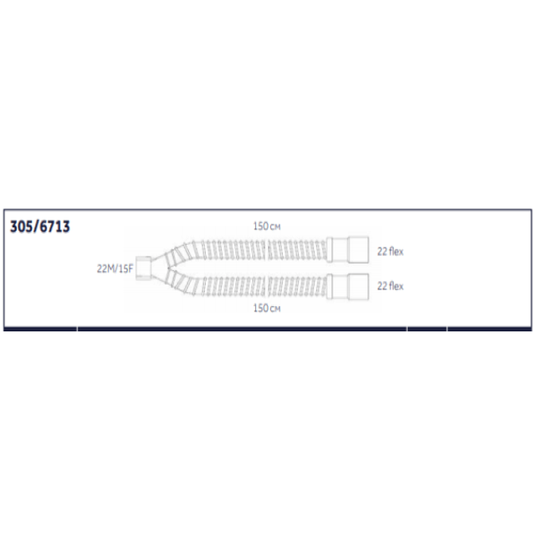 ДЫХАТЕЛЬНЫЕ КОНТУРЫ ПЕДИАТРИЧЕСКИЕ АНЕСТЕЗИОЛОГИЧЕСКИЕ image