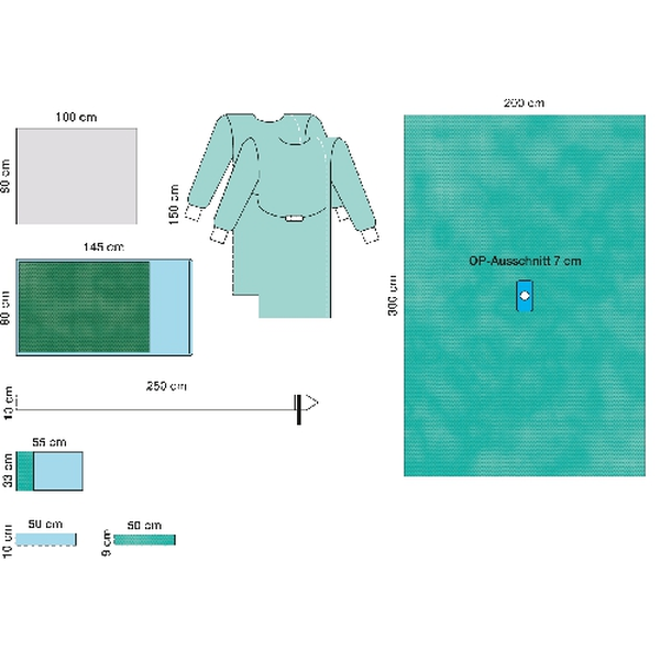 КОМПЛЕКТ ОПЕРАЦИОННОГО БЕЛЬЯ ДЛЯ АРТРОСКОПИИ 3 image