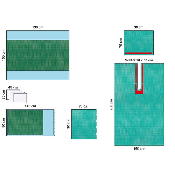 КОМПЛЕКТЫ ОПЕРАЦИОННОГО БЕЛЬЯ ДЛЯ ОПЕРАЦИИ НА ГОЛОВЕ 1 image