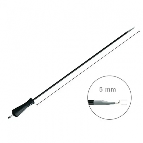 ЭЛЕКТРОД МОНОПОЛЯРНЫЙ ЛАПАРОСКОПИЧЕСКИЙ ТОНКИЙ КРЮЧОК 36 СМ (АВТОКЛАВИРУЕМЫЙ) image