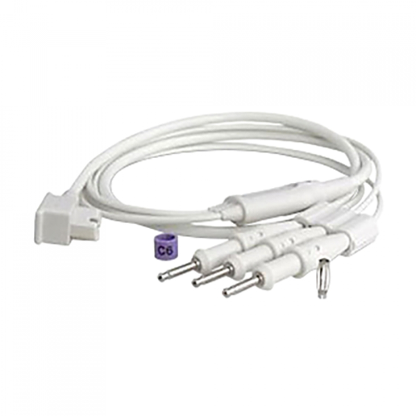 КОМПЛЕКТ ЭКГ КАБЕЛЕЙ НА 3 ОТВЕДЕНИЯ ДЛЯ ЭЛЕКТРОКАРДИОГРАФОВ PHILIPS PAGEWRITER 989803151691 image
