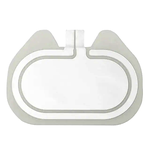 НЕЙТРАЛЬНЫЙ ЭЛЕКТРОД ПАЦИЕНТА REM (ДВУХСЕКЦИОННЫЙ) 110 СМ2 С КАБЕЛЕМ И БЕЗ image