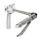 ЭНДОСКОПИЧЕСКИЙ СШИВАЮЩИЙ АППАРАТ POWERED ECHELON FLEX PVS С КЛЮВОВИДНОЙ БРАНШЕЙ image