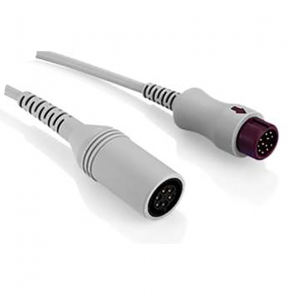 КАБЕЛЬ АДАПТЕР ПЕРЕХОД С 12 PIN НА 6  PIN ДЛЯ ИЗМЕРЕНИЯ ИНВАЗИВНОГО ДАВЛЕНИЯ image