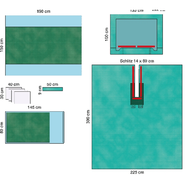 КОМПЛЕКТЫ ОПЕРАЦИОННОГО БЕЛЬЯ ДЛЯ ОПЕРАЦИИ НА ГОЛОВЕ 2 image