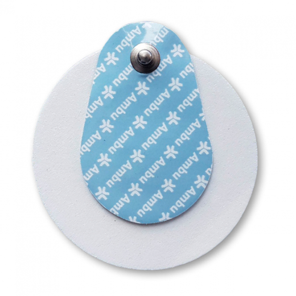 ЭКГ ЭЛЕКТРОД 60 ММ С ЖИДКИМ ГЕЛЕМ СО СМЕЩЕННЫМ КОННЕКТОРОМ ДЛЯ АКТИВНЫХ ПАЦИЕНТОВ WHITESENSOR 6060 image