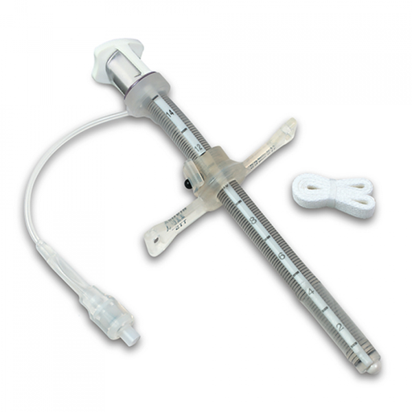 ТРАХЕОСТОМИЧЕСКАЯ АРМИРОВАННАЯ ТРУБКА BIVONA С МАНЖЕТОЙ TTS И РЕГУЛИРУЕМЫМ ФЛАНЦЕМ image