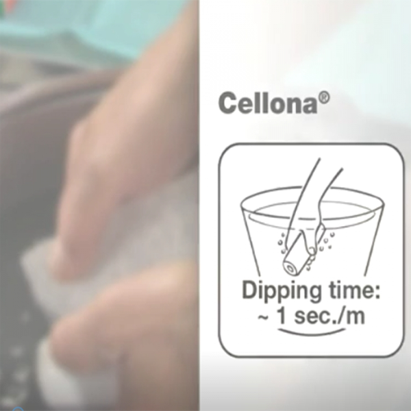 ОСНОВЫ РАБОТЫ С ГИПСОВЫМ БИНТОМ ЦЕЛЛОНА image