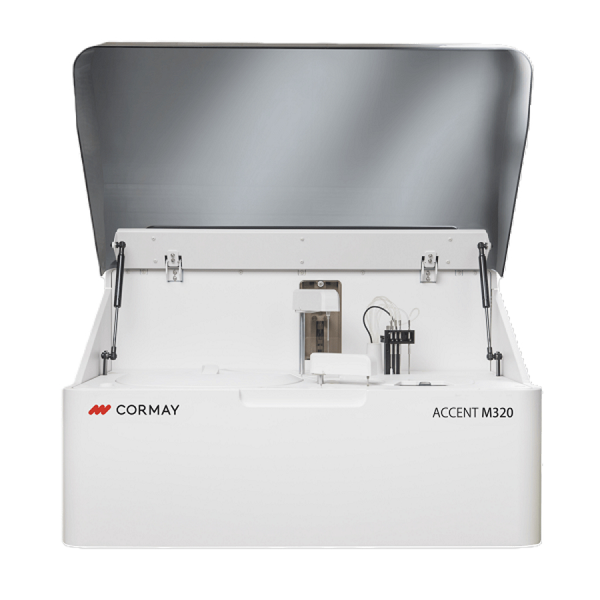 АВТОМАТИЧЕСКИЙ БИОХИМИЧЕСКИЙ АНАЛИЗАТОР ACCENT M320 СО СЧИТЫВАТЕЛЕМ ШТРИХ-КОДА image