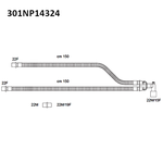 ДЫХАТЕЛЬНЫЕ КОНТУРЫ ГОФРИРОВАННЫЕ ВЗРОСЛЫЕ ДЛЯ ИВЛ БЕЗ ВЛАГОСБОРНИКОВ image