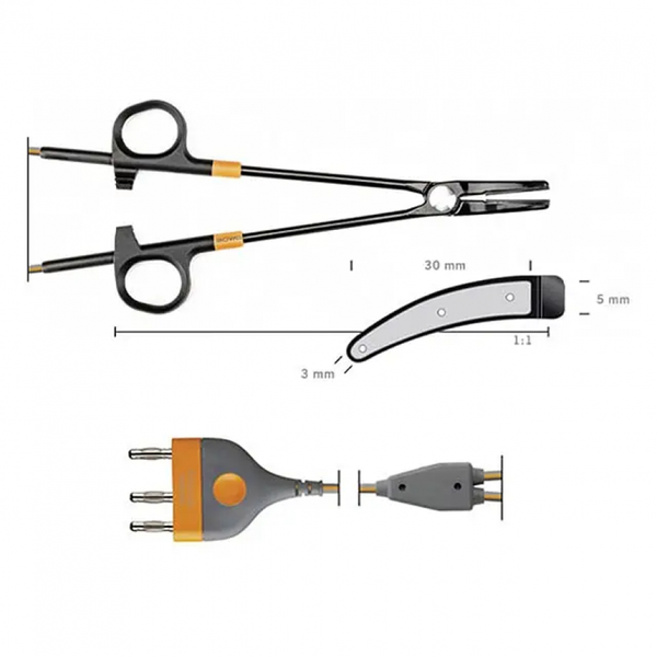 ЛИГИРУЮЩИЙ ИНСТРУМЕНТ ДЛЯ ОТКРЫТОЙ ХИРУРГИИ TISSUESEAL 23 СМ (АВТОКЛАВИРУЕМЫЙ) image