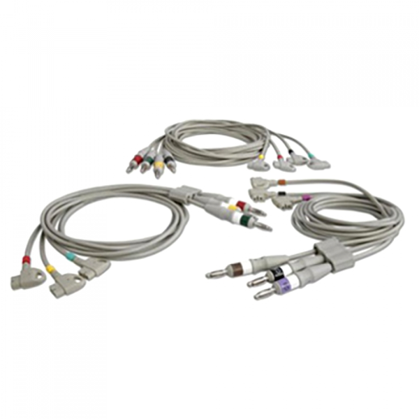 КОМПЛЕКТ ЭКГ КАБЕЛЕЙ НА 10 ОТВЕДЕНИЙ ДЛЯ ЭЛЕКТРОКАРДИОГРАФОВ PHILIPS PAGEWRITER image