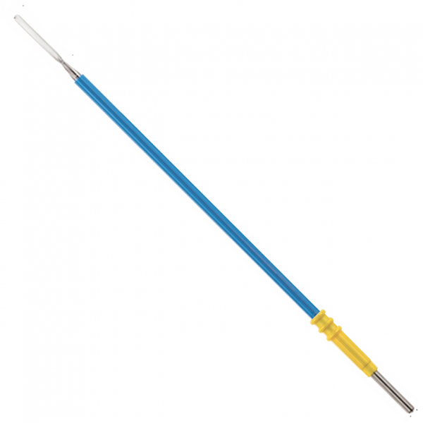 УДЛИНЕННЫЙ СТАЛЬНОЙ МОНОПОЛЯРНЫЙ ЭЛЕКТРОД-ЛЕЗВИЕ (ШПАТЕЛЬ) ОДНОРАЗОВЫЙ СТЕРИЛЬНЫЙ (ЭКОНОМИЧНЫЙ ВАРИАНТ) image